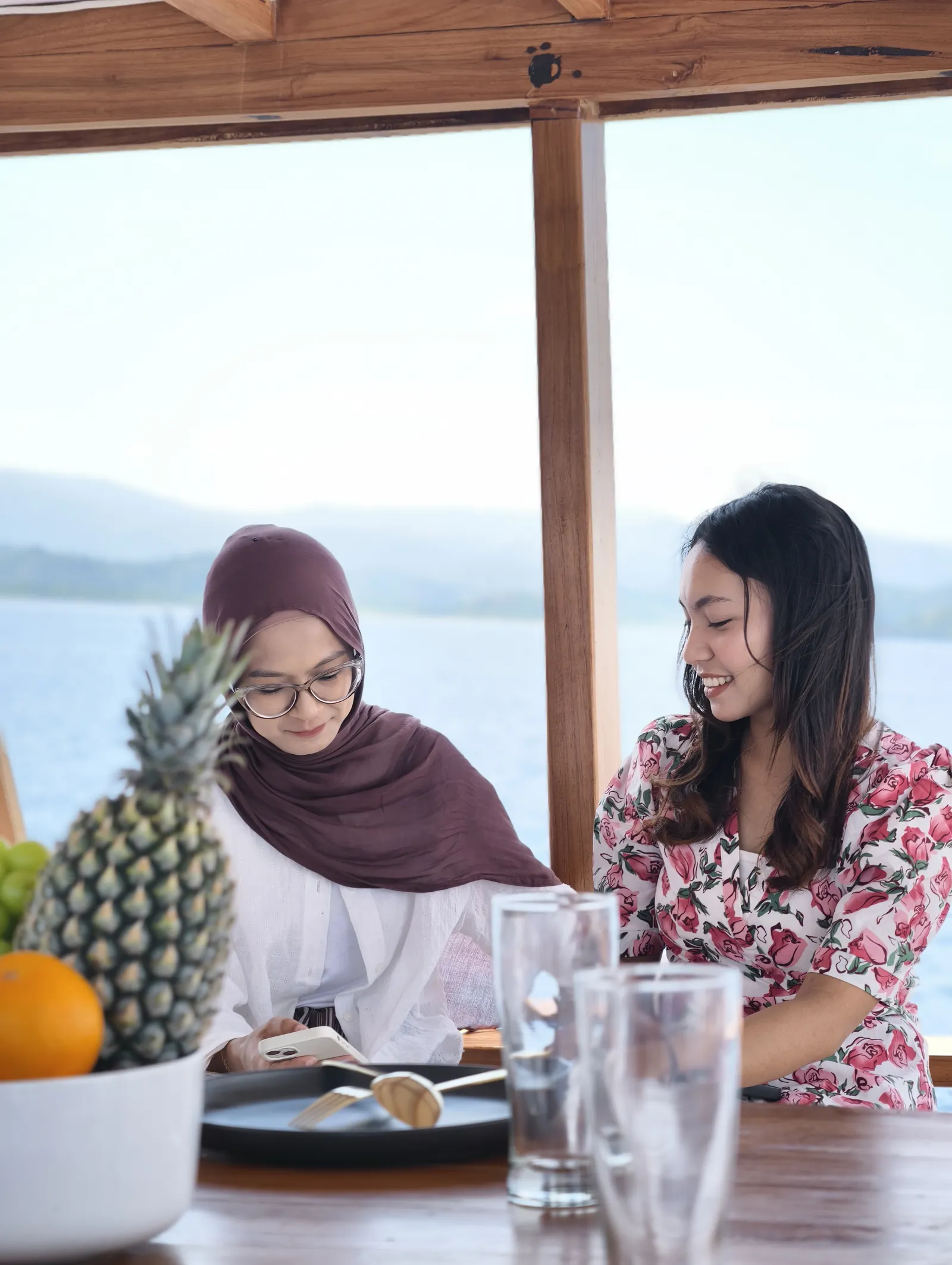 Ruang makan kapal El Ashar