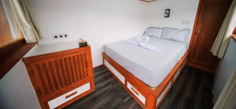Kabin Signature Balcony Fortuna, double bed