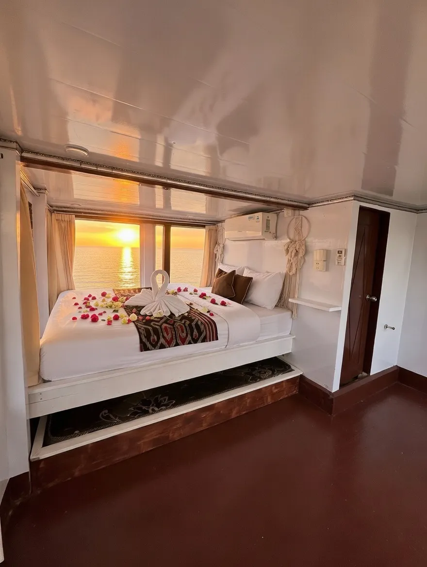 Kabin 1 di kapal King Cirox 2