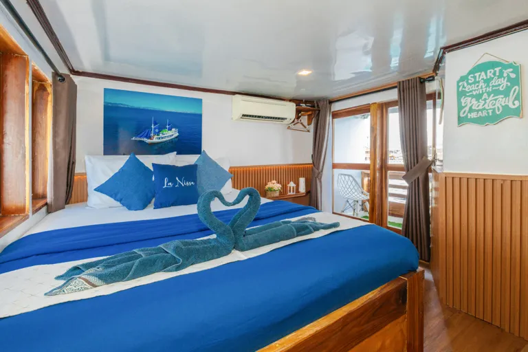 Master Cabin di kapal Lanissa